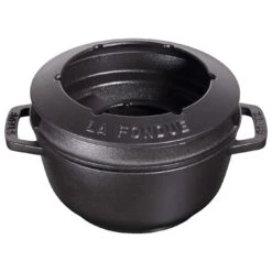 Staub Fondue Set 18 Cm, Schwarz 8 Staub Fondue Set 18 Cm, Schwarz -Demeyere Geschäft 40511 971 0 1