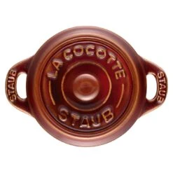 Staub Mini Cocotte 10 Cm, Rund, Antik-Kupfer, Keramik -Demeyere Geschäft 40511 999 0 4