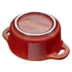 Staub Mini Cocotte 10 Cm, Rund, Antik-Kupfer, Keramik -Demeyere Geschäft 40511 999 0 5