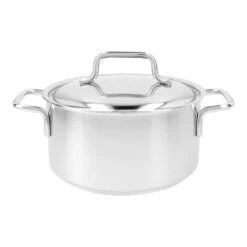 Demeyere Bratentopf Mit Deckel 18 Cm, 18/10 Edelstahl