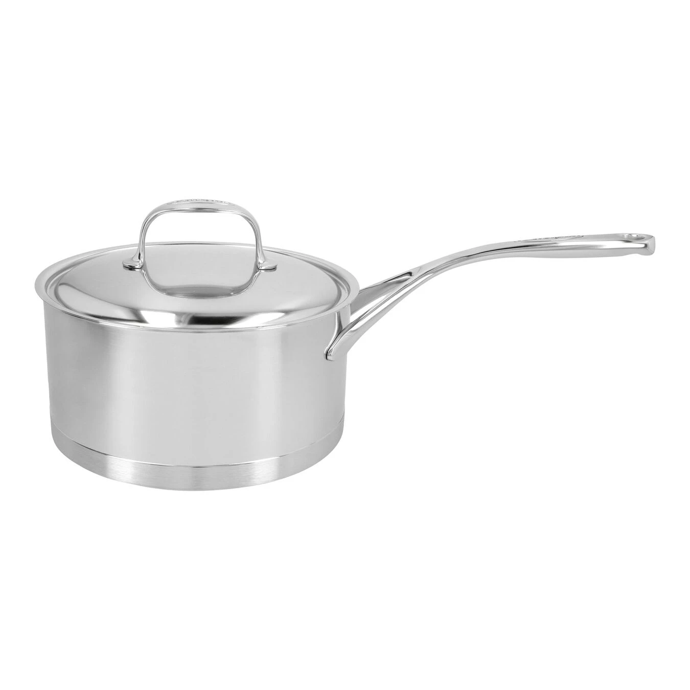 Demeyere Stieltopf Mit Deckel 20 Cm, 18/10 Edelstahl, Silber 1 Demeyere Stieltopf Mit Deckel 20 Cm, 18/10 Edelstahl, Silber