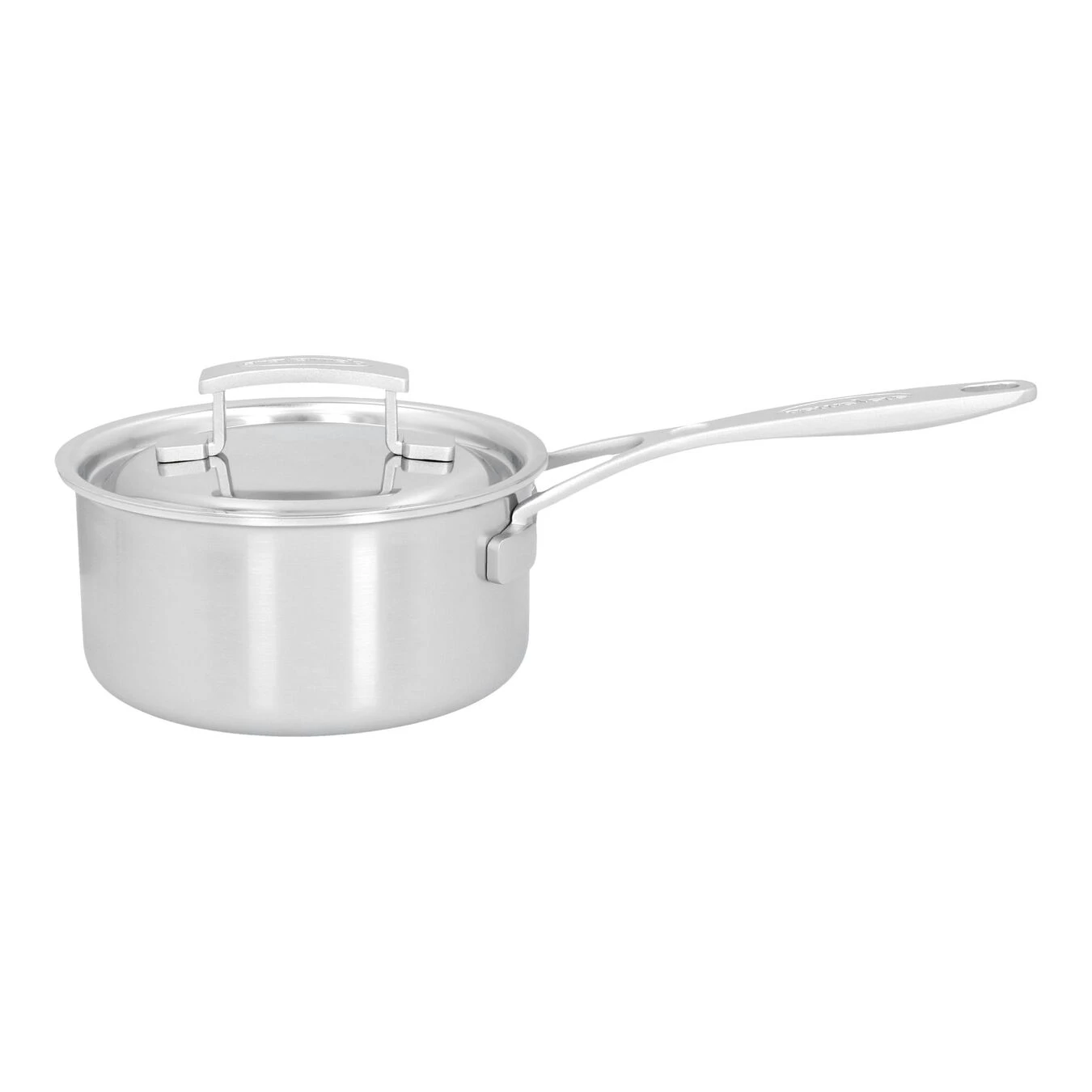 Demeyere Stieltopf Mit Deckel 16 Cm, 18/10 Edelstahl, Silber 1 Demeyere Stieltopf Mit Deckel 16 Cm, 18/10 Edelstahl, Silber