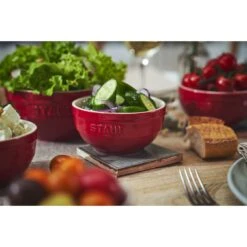 Staub Schüssel 12 Cm, Keramik, Kirsch-Rot -Demeyere Geschäft 750033630