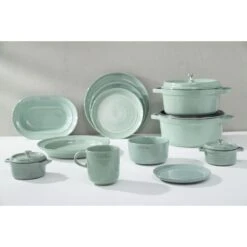 Staub Teller 24 Cm, Keramik, Salbeigrün 6 Staub Teller 24 Cm, Keramik, Salbeigrün -Demeyere Geschäft 750044354 1