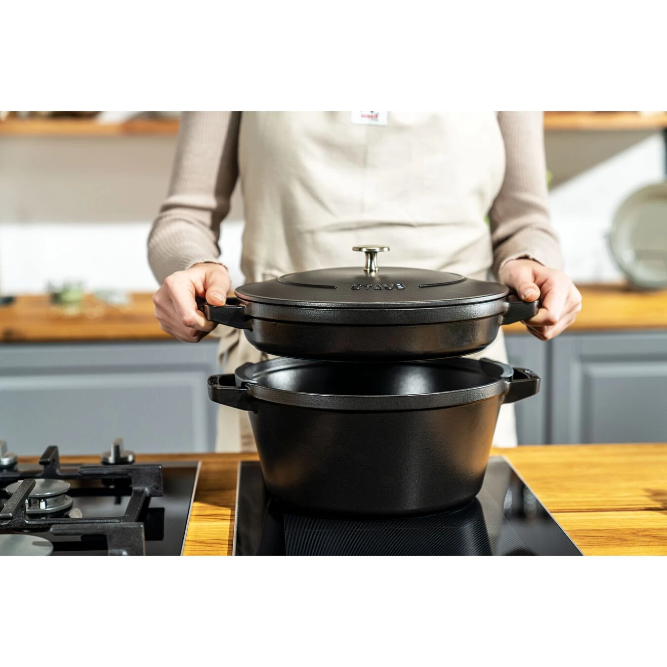 Staub Kochtopfset 2-tlg, Gusseisen 6 Staub Kochtopfset 2-tlg, Gusseisen – Bild 6