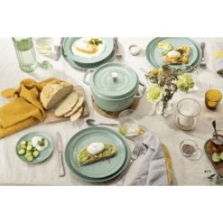 Staub Teller 24 Cm, Keramik, Salbeigrün 7 Staub Teller 24 Cm, Keramik, Salbeigrün -Demeyere Geschäft 750052155 1